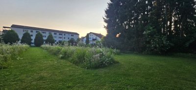 Tischtennisplatz und Magerwiese